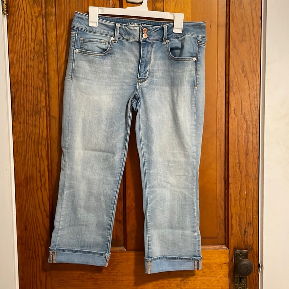 American Eagle Artist Crop jeans